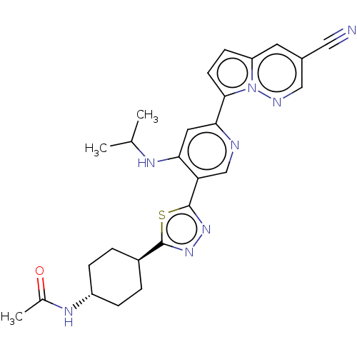 Chemical structure of BindingDB Monomer ID 507707