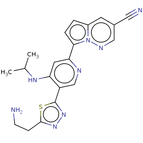 Chemical structure of BindingDB Monomer ID 507709