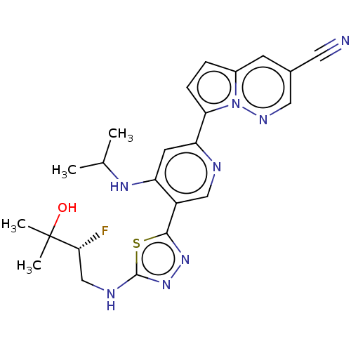Chemical structure of BindingDB Monomer ID 507710