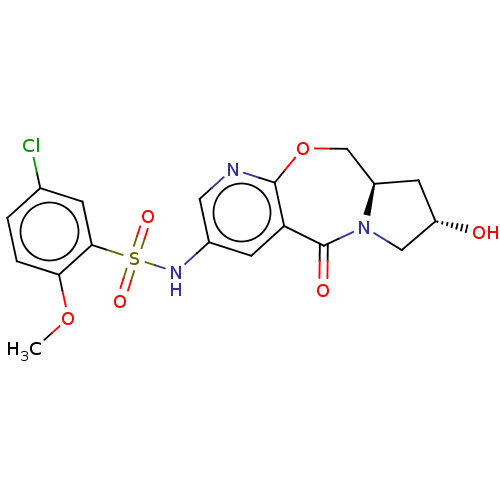 Chemical structure of BindingDB Monomer ID 508487