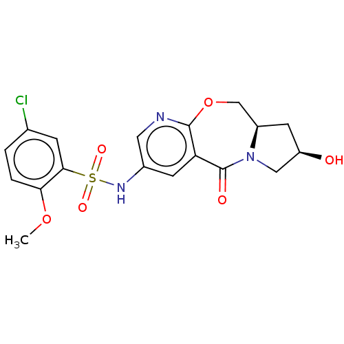 Chemical structure of BindingDB Monomer ID 508491
