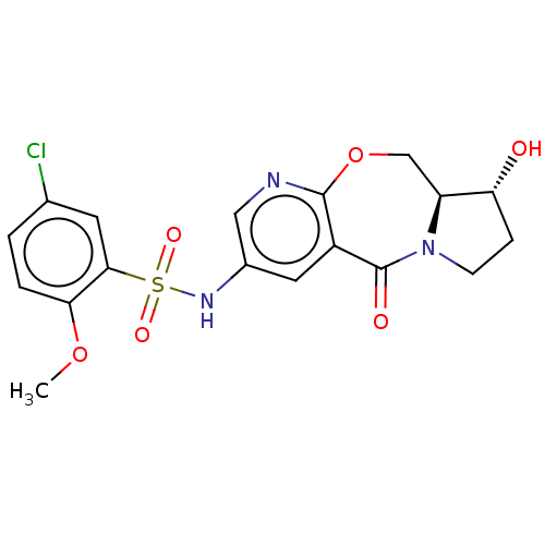 Chemical structure of BindingDB Monomer ID 508495
