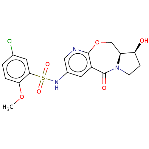 Chemical structure of BindingDB Monomer ID 508496