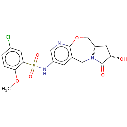 Chemical structure of BindingDB Monomer ID 508506