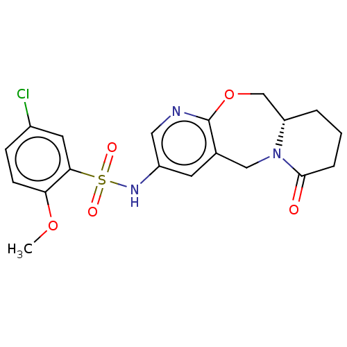 Chemical structure of BindingDB Monomer ID 508510