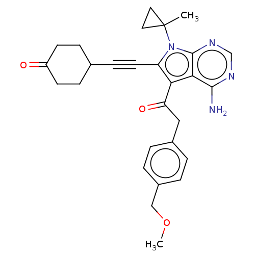 Chemical structure of BindingDB Monomer ID 508562