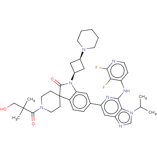 Chemical structure of BindingDB Monomer ID 508996