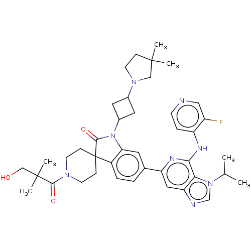 Chemical structure of BindingDB Monomer ID 509057