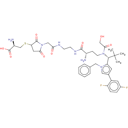 Chemical structure of BindingDB Monomer ID 509089