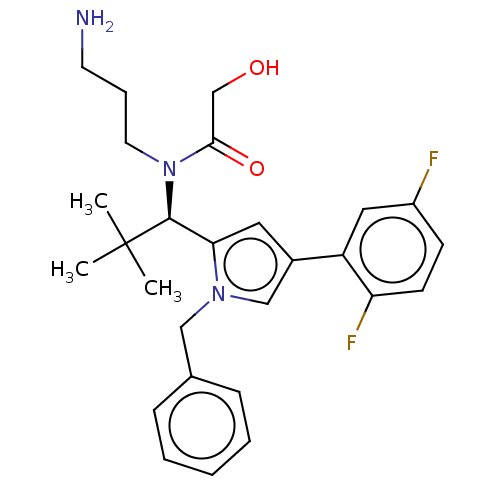 Chemical structure of BindingDB Monomer ID 509096