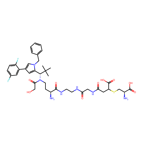 Chemical structure of BindingDB Monomer ID 509100