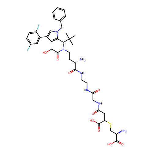 Chemical structure of BindingDB Monomer ID 509101