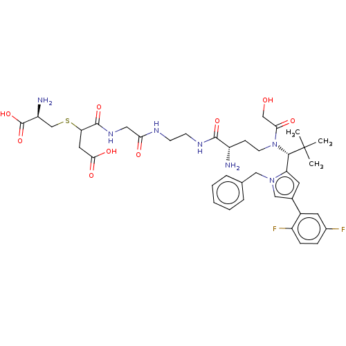 Chemical structure of BindingDB Monomer ID 509102