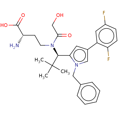 Chemical structure of BindingDB Monomer ID 509104