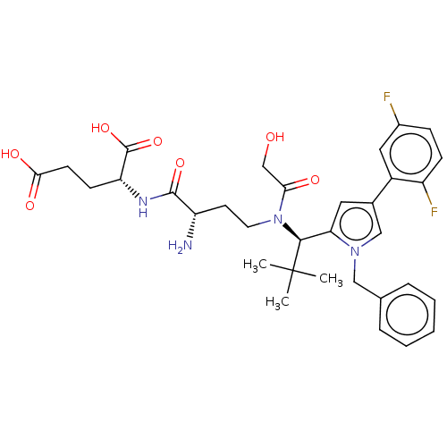 Chemical structure of BindingDB Monomer ID 509112