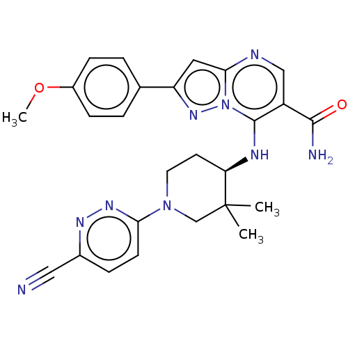 Chemical structure of BindingDB Monomer ID 509515