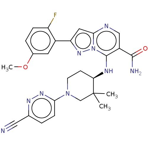 Chemical structure of BindingDB Monomer ID 509516