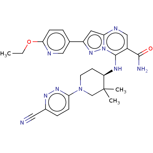Chemical structure of BindingDB Monomer ID 509519