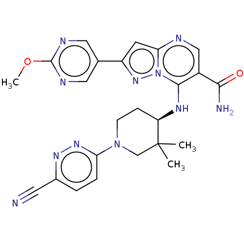 Chemical structure of BindingDB Monomer ID 509522