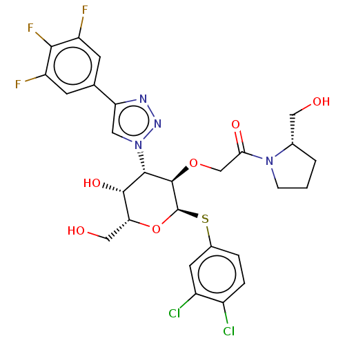 Chemical structure of BindingDB Monomer ID 509542