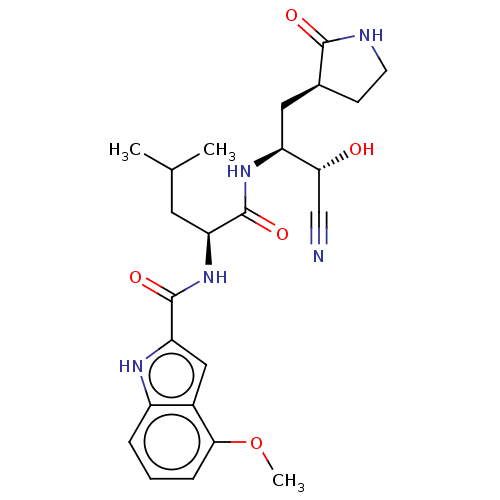 Chemical structure of BindingDB Monomer ID 509791
