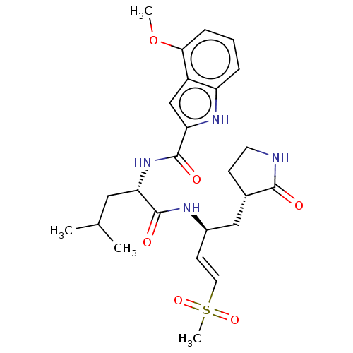 Chemical structure of BindingDB Monomer ID 509792