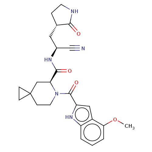 Chemical structure of BindingDB Monomer ID 509801