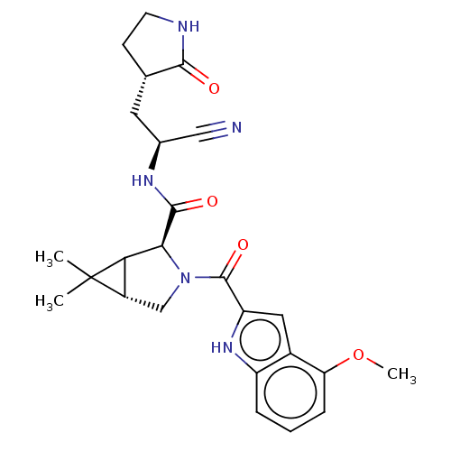 Chemical structure of BindingDB Monomer ID 509803