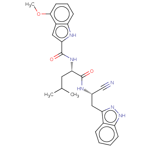 Chemical structure of BindingDB Monomer ID 509815
