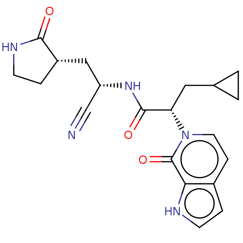 Chemical structure of BindingDB Monomer ID 509818