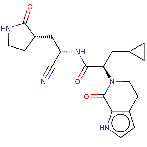 Chemical structure of BindingDB Monomer ID 509820