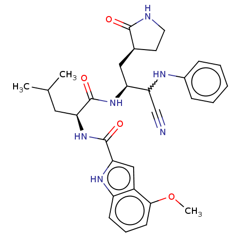 Chemical structure of BindingDB Monomer ID 509835