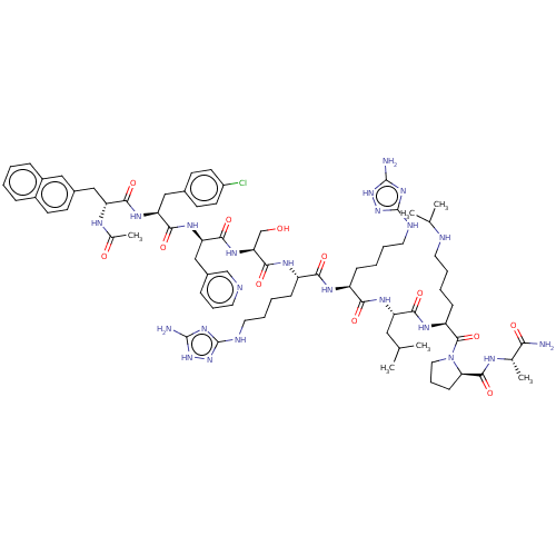 Chemical structure of BindingDB Monomer ID 50000001