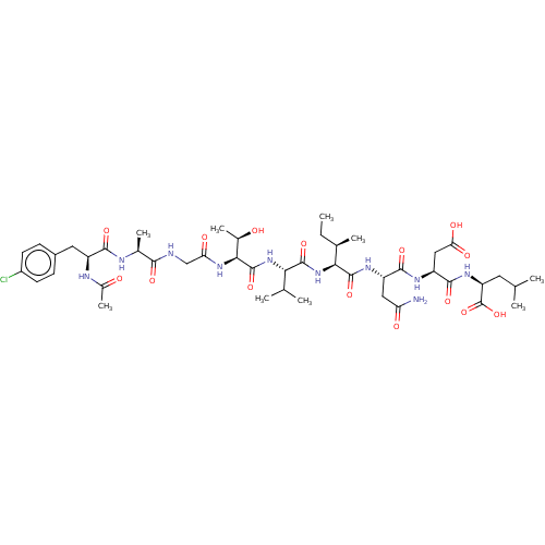 Chemical structure of BindingDB Monomer ID 50000134