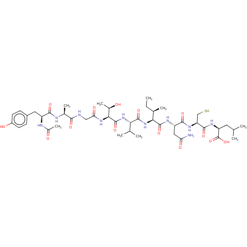 Chemical structure of BindingDB Monomer ID 50000142
