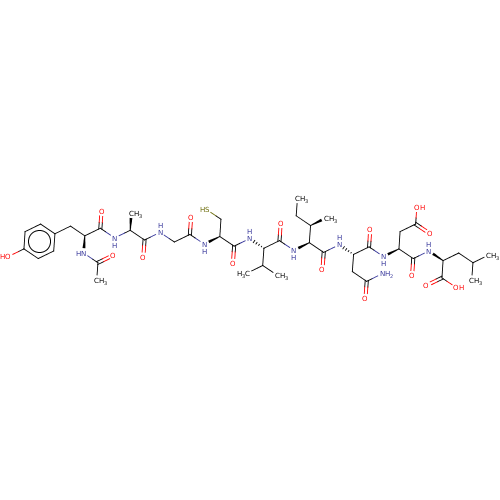Chemical structure of BindingDB Monomer ID 50000163