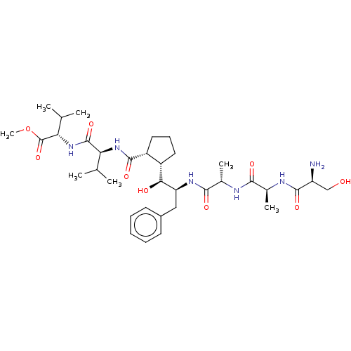Chemical structure of BindingDB Monomer ID 50000665