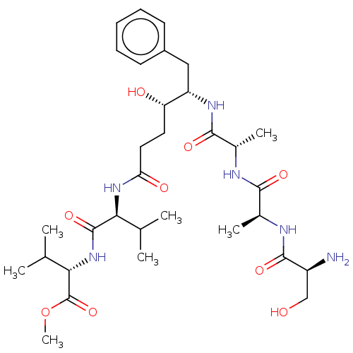 Chemical structure of BindingDB Monomer ID 50000695