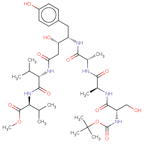Chemical structure of BindingDB Monomer ID 50000697