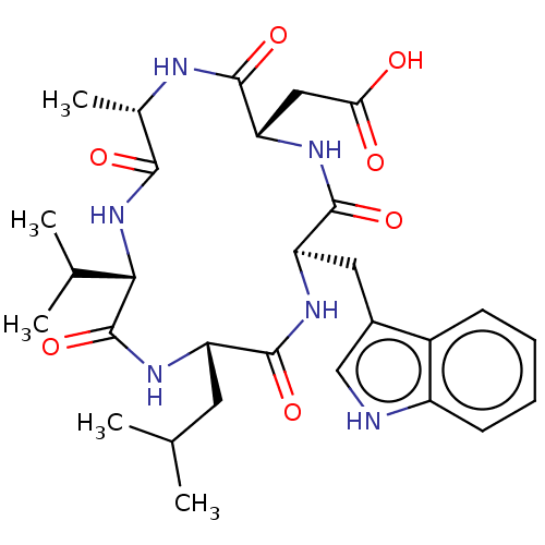 Chemical structure of BindingDB Monomer ID 50000733