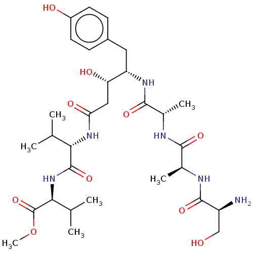 Chemical structure of BindingDB Monomer ID 50000756
