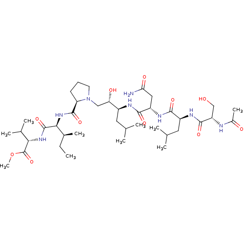 Chemical structure of BindingDB Monomer ID 50000792