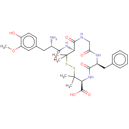 Chemical structure of BindingDB Monomer ID 50000807