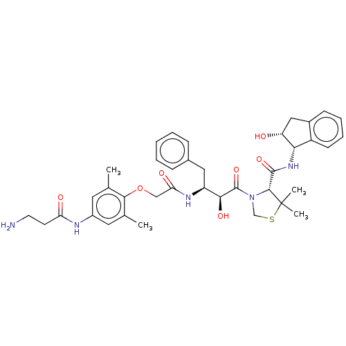 Chemical structure of BindingDB Monomer ID 50001071