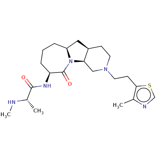 Chemical structure of BindingDB Monomer ID 50001084