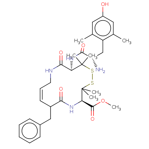 Chemical structure of BindingDB Monomer ID 50001089