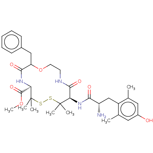 Chemical structure of BindingDB Monomer ID 50001091