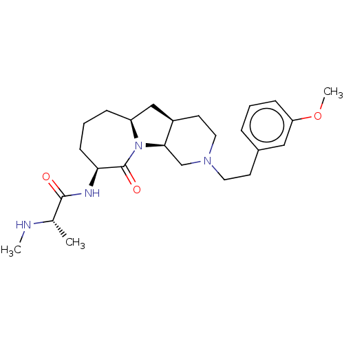 Chemical structure of BindingDB Monomer ID 50001136