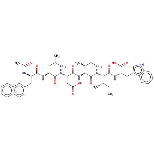 Chemical structure of BindingDB Monomer ID 50001221