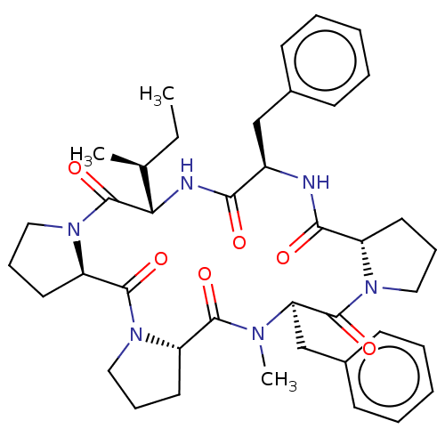 Chemical structure of BindingDB Monomer ID 50001302